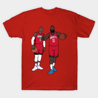 Russell Westbrook x James Harden Houston Rockets Tshirt T-Shirt